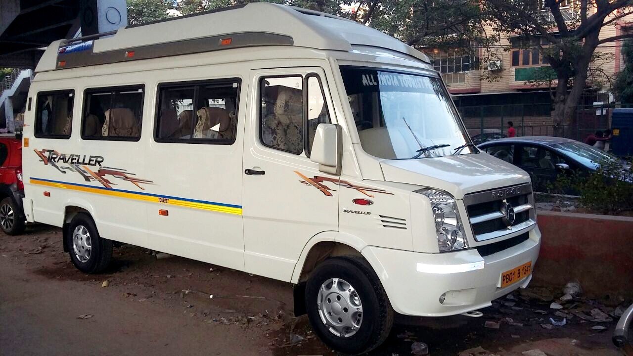 tempo traveller 12 seater booking